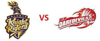 match between knight riders and daredevils